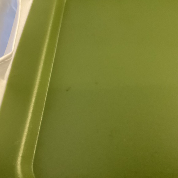 Vintage Acca Ware David Douglas Set of Avocado Green Plates Trays With Cork - Picture 7 of 14